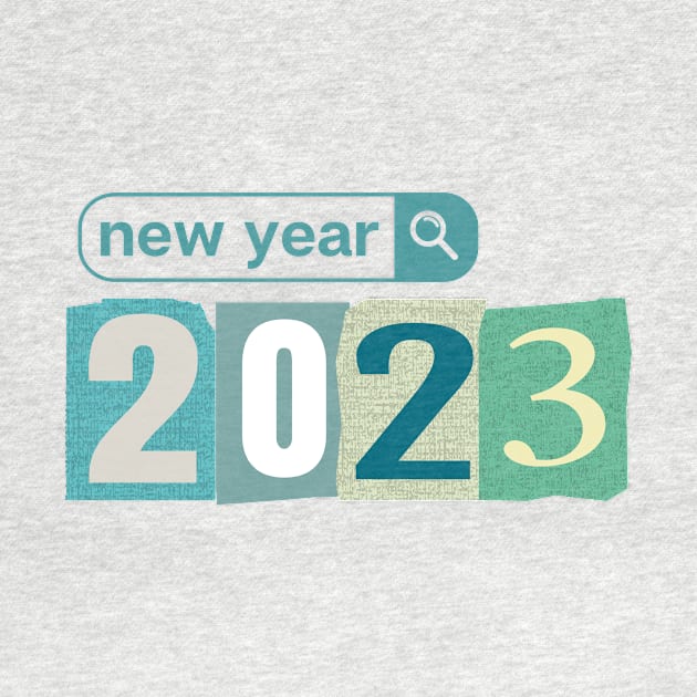 Happy New Year 2023 by Moshi Moshi Designs